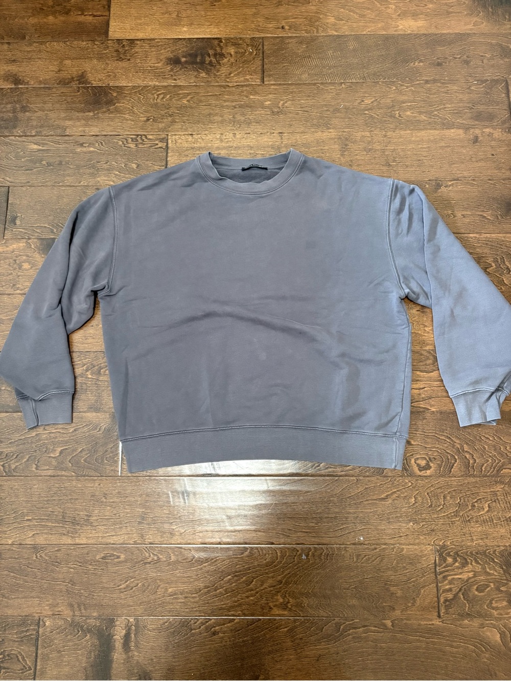 Acne Studios Crewneck Sweater in Slate Gray